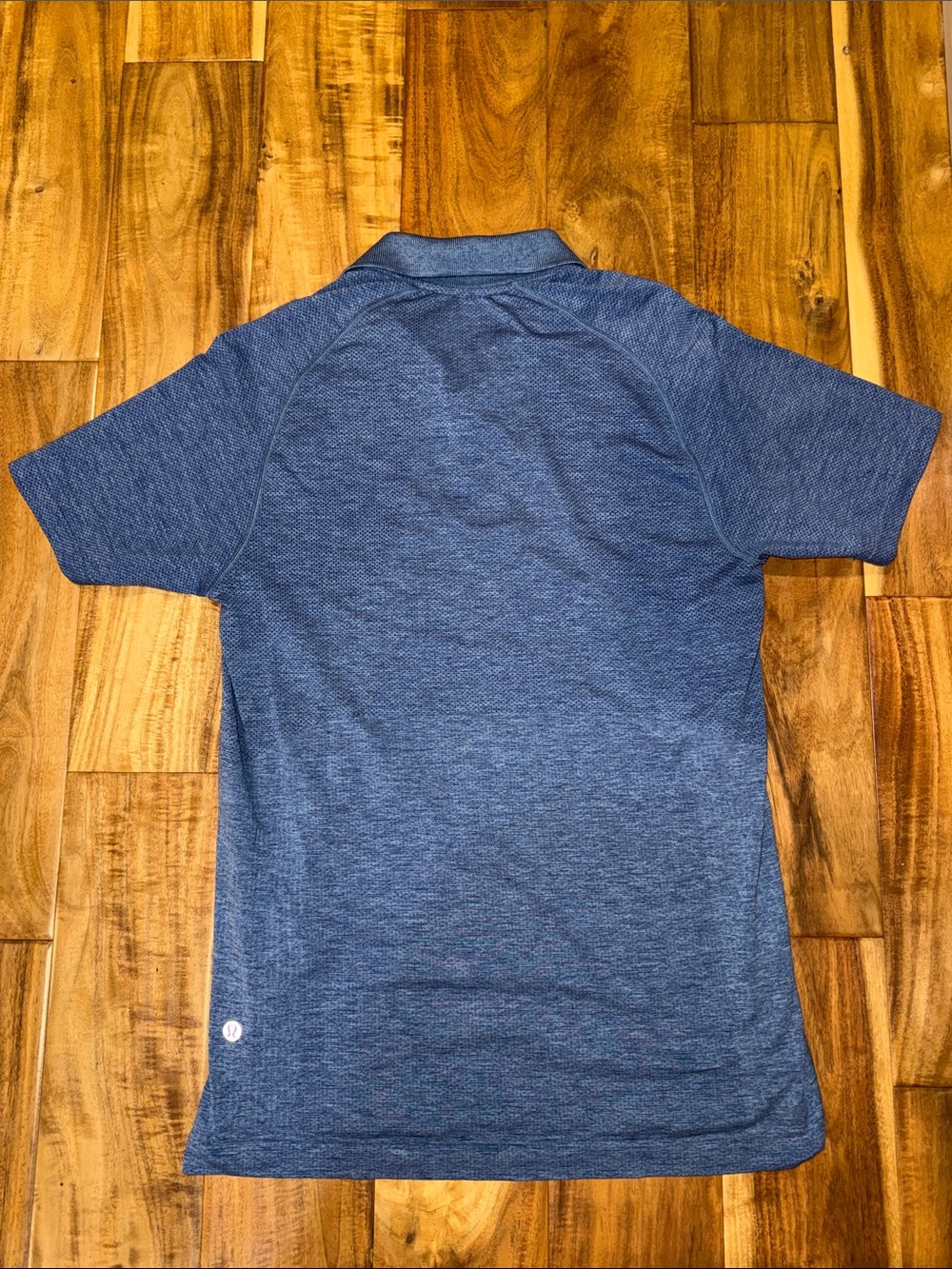 lululemon athletica Men's Heathered Navy Polo - Picture 5 of 5